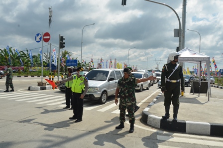 Korem Salatiga Bantu Pengamanan Arus Mudik Dan Balik Tahun 2017
